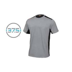 Camiseta de trabajo técnico BETA con 37,5®Tecnología Gris Ropa de seguridad - Product Image 1