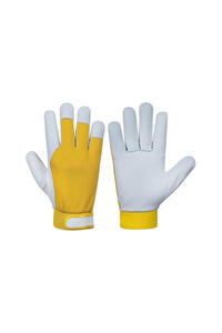 ถุงมือประกอบงาน ทนทาน ป้องกันการบาด หนังแพะ ป้องกันการบาด - Product Image 4