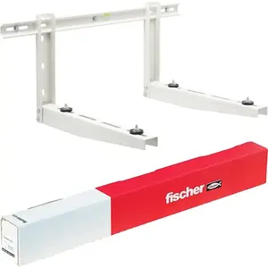 Support de climatiseur réglable Fischer Klima avec étagère intégrée, pièces robustes et durables - Product Image 1