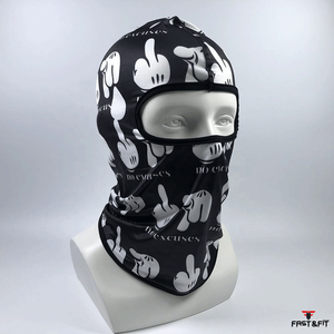 Cagoule tricotée unisexe pour sports de plein air, design par sublimation intégrale, la plus vendue, durable, haute qualité, 100% résistante, vente en gros - Product Image 3