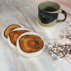 Création intemporelle Art indien haute qualité en bois résine caboteur Style moderne ange modèle à la main décoration de la maison cadeaux artisanat - Product Image 4