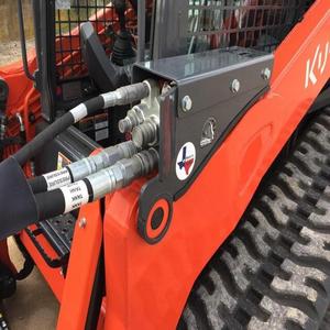 Chargeuse sur chenilles miniature Kubota SVL75-2 neuve, composants Huade, haute capacité de charge, puissance 75 kW, utilisation en construction, garantie 4 ans - Product Image 3