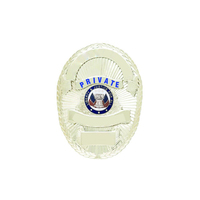 Badge Maker Custom Metal en relieve 3D Esmalte Chapado en oro Insignia de seguridad con su propio diseño