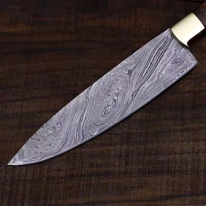 ด้ามจับไม้เหล็กดามัสกัสมีดเชฟมืออาชีพ8นิ้วเครื่องล้างจานปรับทิศทางได้ - Product Image 5