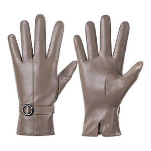 Nouveauté Gants de sécurité en cuir durables anti-rides avec logo personnalisé pour le cyclisme et les activités de plein air Respirant Écologique - Product Image 5