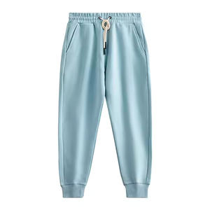 Pantalon de sport décontracté pour homme, automne, séchage rapide, respirant, anti-froissement, 100% coton, soie glacée, taille mi-haute, sport, sueur, sport, extérieur - Product Image 5