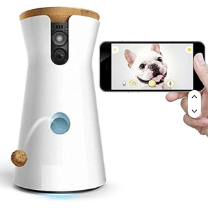 NUOVA Telecamera per Cani con Dispenser di Snack, Full HD WIFI e Audio Bidirezionale, Progettata per Cani, Compatibile, Pronta per la Spedizione - Product Image 1