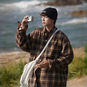 2025 hiver nouveau hommes mode tendance veste grande taille col épais haute qualité mi jeunesse décontracté moto style veste - Product Image 5