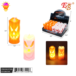 288 pz 3.5 \ "candela di zucca 12DIS(24)/CS 2 colori per luci di Halloween - Product Image 1