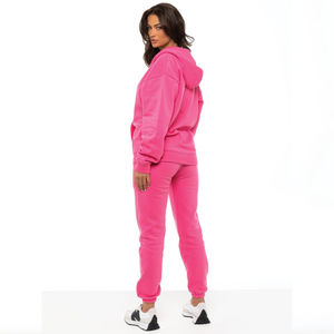 Conjunto de chándal de 2 piezas para mujer de calidad superior Mangas completas Transpirable Ligero Logotipo personalizado Impresión para el invierno - Product Image 6