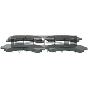 Set di pastiglie freno anteriori FEBEST (0201-W41F) - Product Image 1