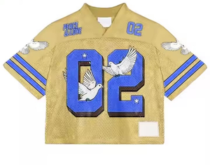 Jersey de Fútbol Americano Sublimado Personalizado de la Mejor Calidad, OEM, Transpirable, Antibacterial, de Secado Rápido, Estilo Único - Product Image 6