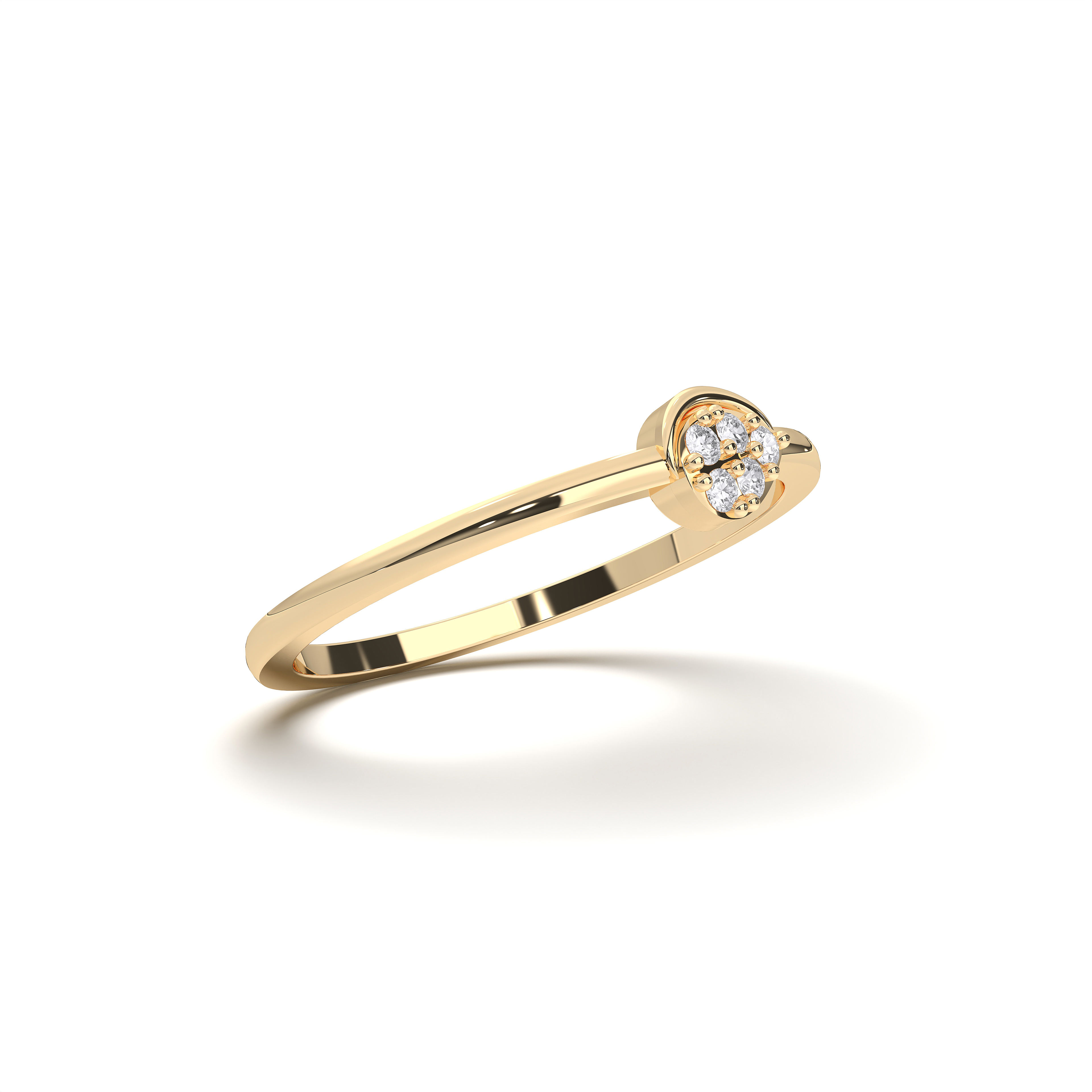 14K Yellow Gold