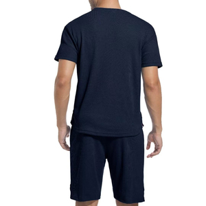 Survêtement d'été 100% coton pour hommes Demi-manches confortables Respirant et décontracté Vente en gros - Product Image 2