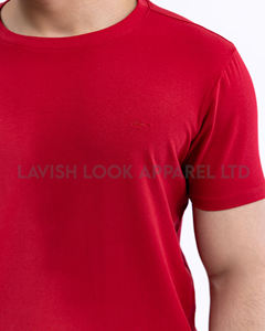 Nouvel arrivage de t-shirts pour hommes en coton biologique 100% avec logo personnalisé t-shirts de fitness sérigraphiés au design uni et vierge - Product Image 3