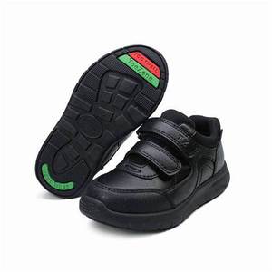 Design classique blanc enfants baskets unisexe blanc chaussures de sport décontractées avec sangle Velcro semelle antidérapante souple pour garçons et filles - Product Image 4