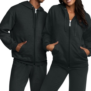 Sweat à capuche court unisexe avec Logo imprimé, surdimensionné, en éponge française - Product Image 1