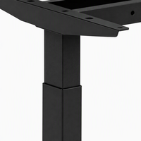 Escritorio Eléctrico de Altura Ajustable con Doble Motor Oculto, Escritorio Ergonómico de 2 Etapas para Trabajar de Pie o Sentado, Muebles de Oficina, Mesas para Computadora