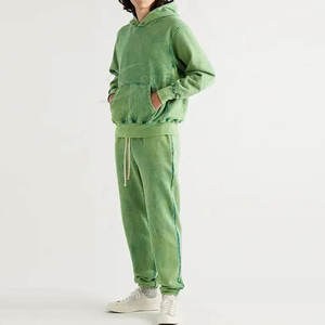 Sudaderas con Capucha de Alta Calidad para Hombre, Estilo Urbano, Efecto Vintage, Sudaderas Holgadas con Capucha, Efecto Vintage - Product Image 4