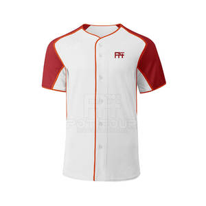 Personalizado 100% Tela de poliéster Mejor precio Jersey de béisbol Nueva llegada Ropa deportiva Jersey de béisbol - Product Image 1