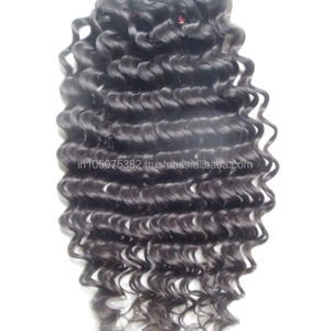 ผมมนุษย์ผมบริสุทธิ์เรมี่ทรงหยิกผมคนไม่ผ่านการทำสี - Product Image 1