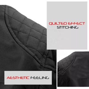 Chaqueta de montar corta reflectante aprobada por la CE con textil impermeable, chaqueta de moto transpirable y ligera para todas las estaciones - Product Image 4