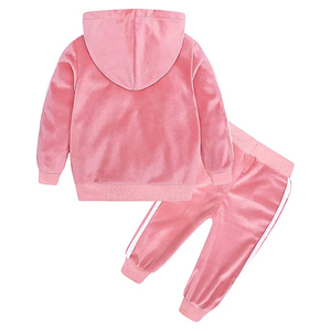 Chándal de moda para niños, jersey con capucha y pantalones cómodos de terciopelo, hecho en paquistaní - Product Image 2