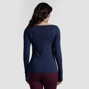 Innovflex Tee 2.0 Navy Yoga <b>Top</b> - Product Image 2