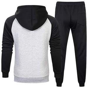 ชุดเซ็ตเสื้อฮู้ดและกางเกงวอร์มพิมพ์ลายตามสั่ง น้ำหนักเบา สำหรับผู้ชายและผู้หญิง ผ้าฝ้าย 100% - Product Image 5