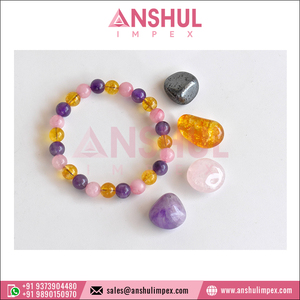 Colección exclusiva de Promover la resiliencia del amor propio y la paz interior Proveedor de kits de cristales de intención de curación emocional - Product Image 2