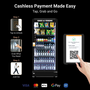 New Energy Efficient Healthy Vending Machine for Gym Fitness Centers with Contactless Payment Smart Vending - Product Image 4