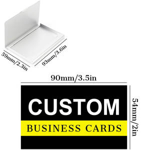 Venta al por mayor eleva tu marca tarjetas de visita personalizadas para pequeñas empresas Tarjeta de barbería de buena calidad - Product Image 3