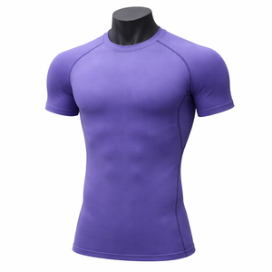 Premium quality mens <b>compression</b> <b>shirt</b> tight fit gym t <b>shirt</b> breathable sportswear bulk supply factory price - Product Image 1