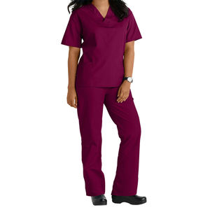 Traje médico de moda con cremallera Conjunto de uniforme de hospital de enfermera en diferentes colores de diseño Cherokee Scrubs-Suave elástico - Product Image 2