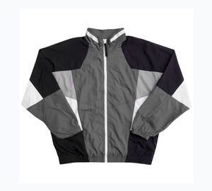 Chaqueta Deportiva Ligera Impermeable con Cierre de Cremallera de un Cuarto, de Nailon y Elastano, de Secado Rápido, para Gimnasio, Deportes y Correr, con Logotipo Personalizado para Hombre - Product Image 1