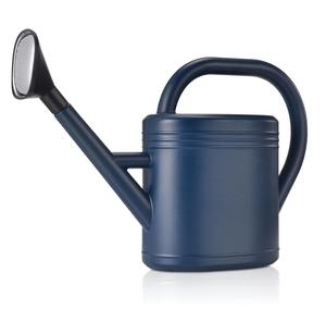 Arrosoir décoratif en métal à long bec de finition grise lisse pour arroser les plantes suspendues et les pots d'étagère - Product Image 3