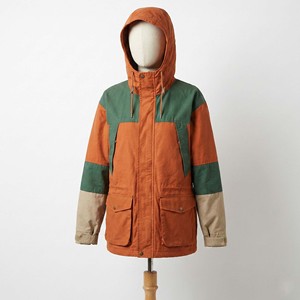 Manteau à capuche oversize tendance 2026, style vintage, tons terre, broderie 3D, coupe ample, utilitaire pour femme, coupe-vent - Product Image 1