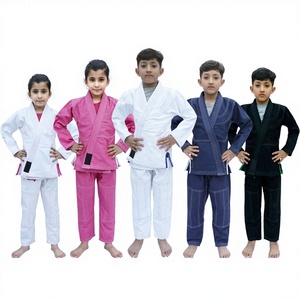 Uniformes de jiu jitsu para niños y adultos, uniforme de BJJ GUIs a precio barato con etiquetas personalizadas y logotipos, top bjj kimono gi - Product Image 1