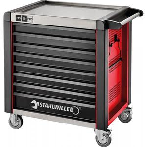 Stahlwille Red <b>Tool</b> <b>Trolley</b> with 8 Drawers Durable <b>Tool</b> Cabinets for Organization - Product Image 1