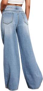 กางเกงยีนส์เดนิมขายส่ง ระบายอากาศได้ดี ไซส์ใหญ่ เอวกลาง ยืดหยุ่นสูง ทรงหลวม สไตล์ฮิปฮอป สตรีทแวร์ ขาสั้น - Product Image 4