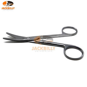กรรไกรมายอโอย์ JACKBILLY รุ่นพรีเมียม แบบโค้ง 6 นิ้ว ผลิตจากเหล็กกล้าไร้สนิมเกรดศัลยกรรม สำหรับการตัดและผ่าตัดอย่างแม่นยำ - Product Image 3
