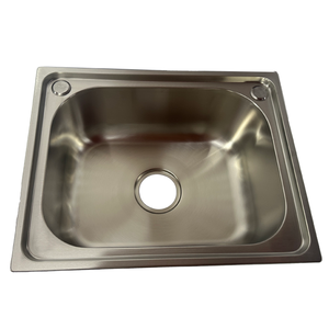 Leimanxi High quality Manufacturer's <b>Small</b> Single <b>Sink</b> SUS304 <b>Steel</b> Kitchen Vegetable Food Washing 5040/4539 - Product Image 3