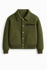 Vestes en laine Letterman personnalisées pour hommes | Vestes d'hiver de baseball en laine mélangée | Streetwear Bomber Outerwear Broderie - Product Image 3