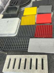 ตะแกรง FRP ความแข็งแรงสูงทนต่อการกัดกร่อนและน้ำหนักเบาสำหรับแท่นทางเดินและฝาครอบร่องลึก - Product Image 3