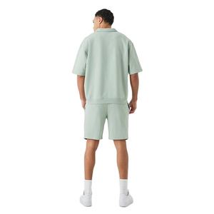 Polo Homme Grande Taille OEM, Modèle Été Formel à Épaules Tombantes, Tissu Éponge Léger 300 Grammes, Séchage Rapide, Vente Chaude - Product Image 3