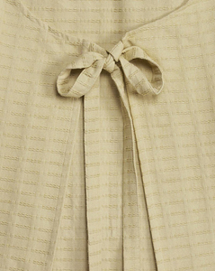 Delantal de cocina sin mangas de tela Dobby de algodón 100% lavable y reutilizable para mujeres y hombres para cocinar y hornear - Product Image 5