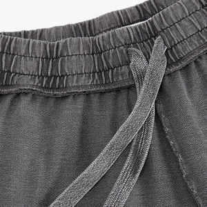 Survêtement 100% coton français éponge gris armure inversée plaine surdimensionnés hommes survêtements et logo personnalisé - Product Image 6