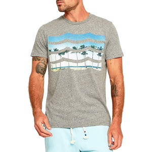 T-shirt de haute qualité à manches courtes pour hommes grande taille 100% coton avec logo personnalisé lettrage bouffant impression 3d pour hommes fabriqué au Pakistan - Product Image 1