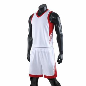 เครื่องแบบบาสเก็ตบอลสำหรับผู้ชายชุดบาสเก็ตบอลไซส์พิเศษแห้งเร็วผลิตจากปากีสถาน - Product Image 6