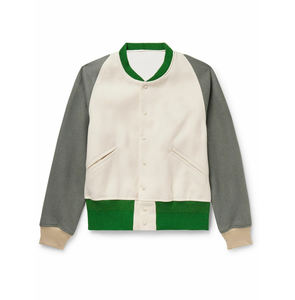 แจ็กเก็ตเลตเตอร์แมนสำหรับผู้ชายเสื้อคลุมขนสัตว์100% คอจีนสำหรับฤดูหนาวผลิตตามสั่ง - Product Image 6